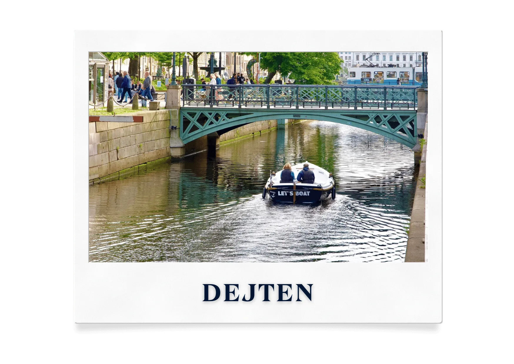 En dejt på en av våra elbåtar!