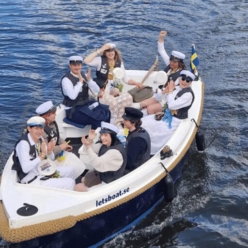Kör egen elbåt i Göteborgs kanaler