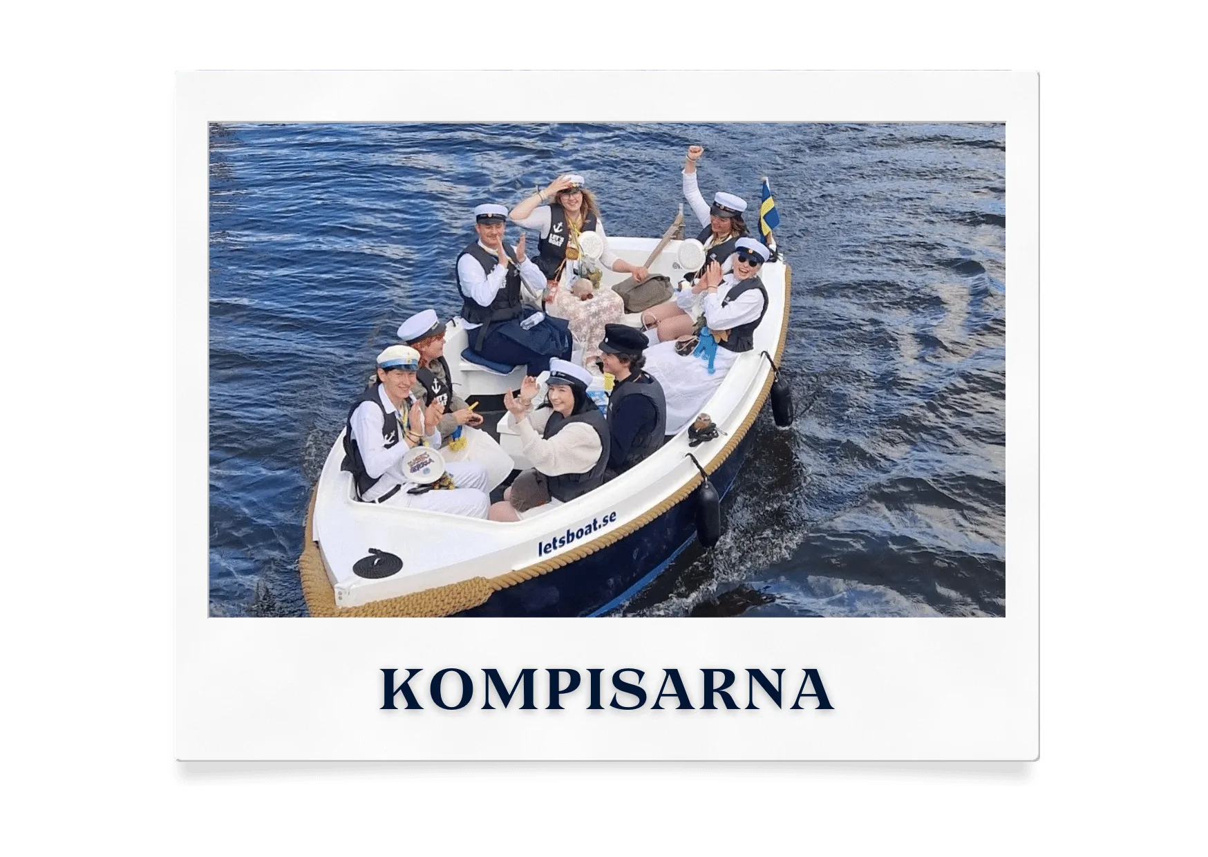 En festlig åktur på havet med en av våra elbåtar!